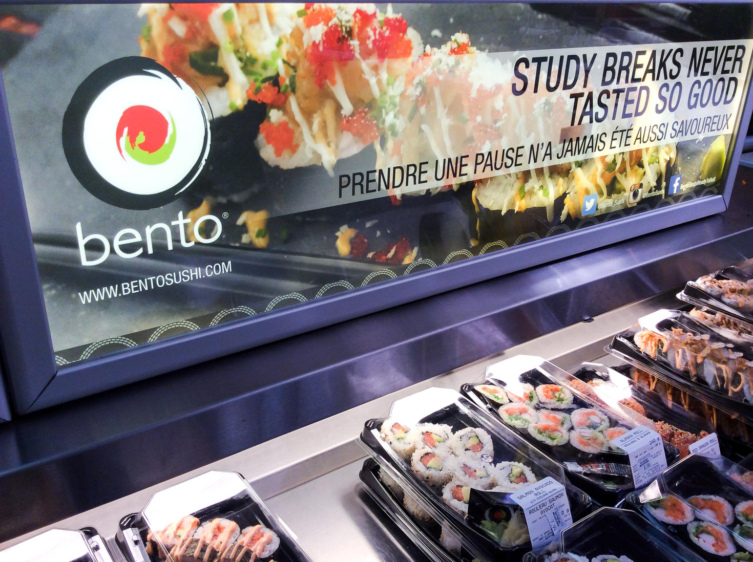 Bento sushi